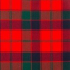 Robertson Red Modern 16oz Tartan Fabric By The Metre